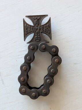 West Coast Choppers Chain Iron Cross Bottle Opener
